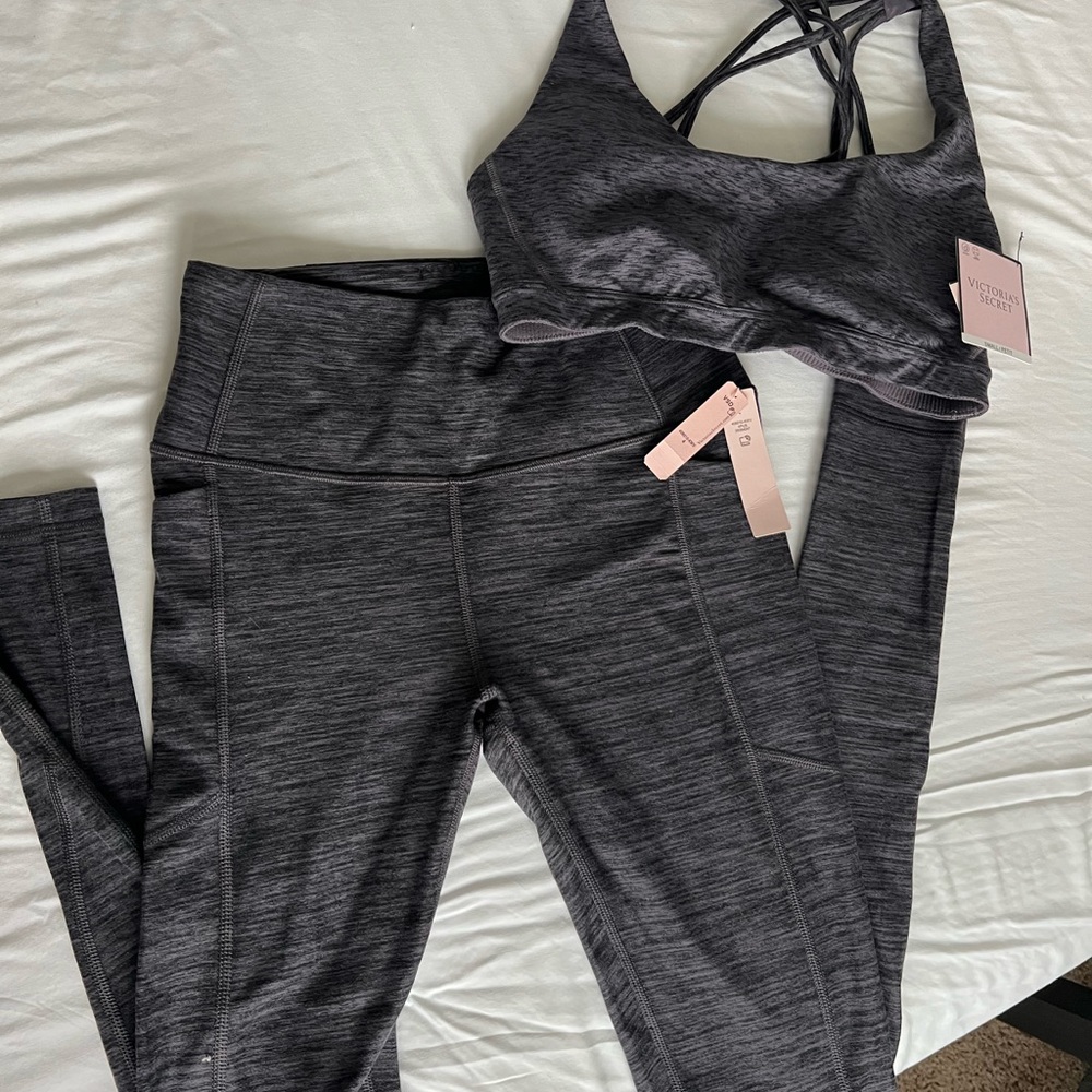 Gray VS Workout set - NWT